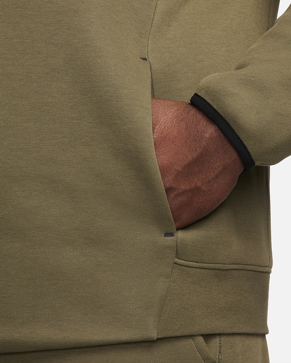 Nike sportswear tech fleece men's pullover hoodie outlet